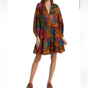 NWT Farm Rio Jungle Mini Dress